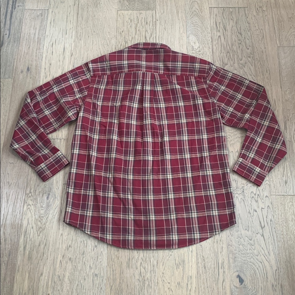 L.L. Bean Wicked Good Flannel Shirt, Traditional Fit Size Medium - Picture 9 of 10